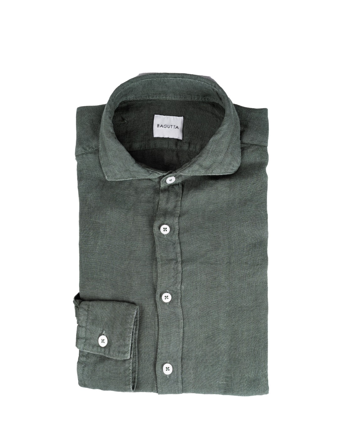 shop BAGUTTA  Camicia: Bagutta camicia "Berlino" in lino.
Vestibilità regolare.
Collo alla francese.
Composizione: 100 % lino.
Made in Tunisia.. BERLINO T801-08 number 6640800